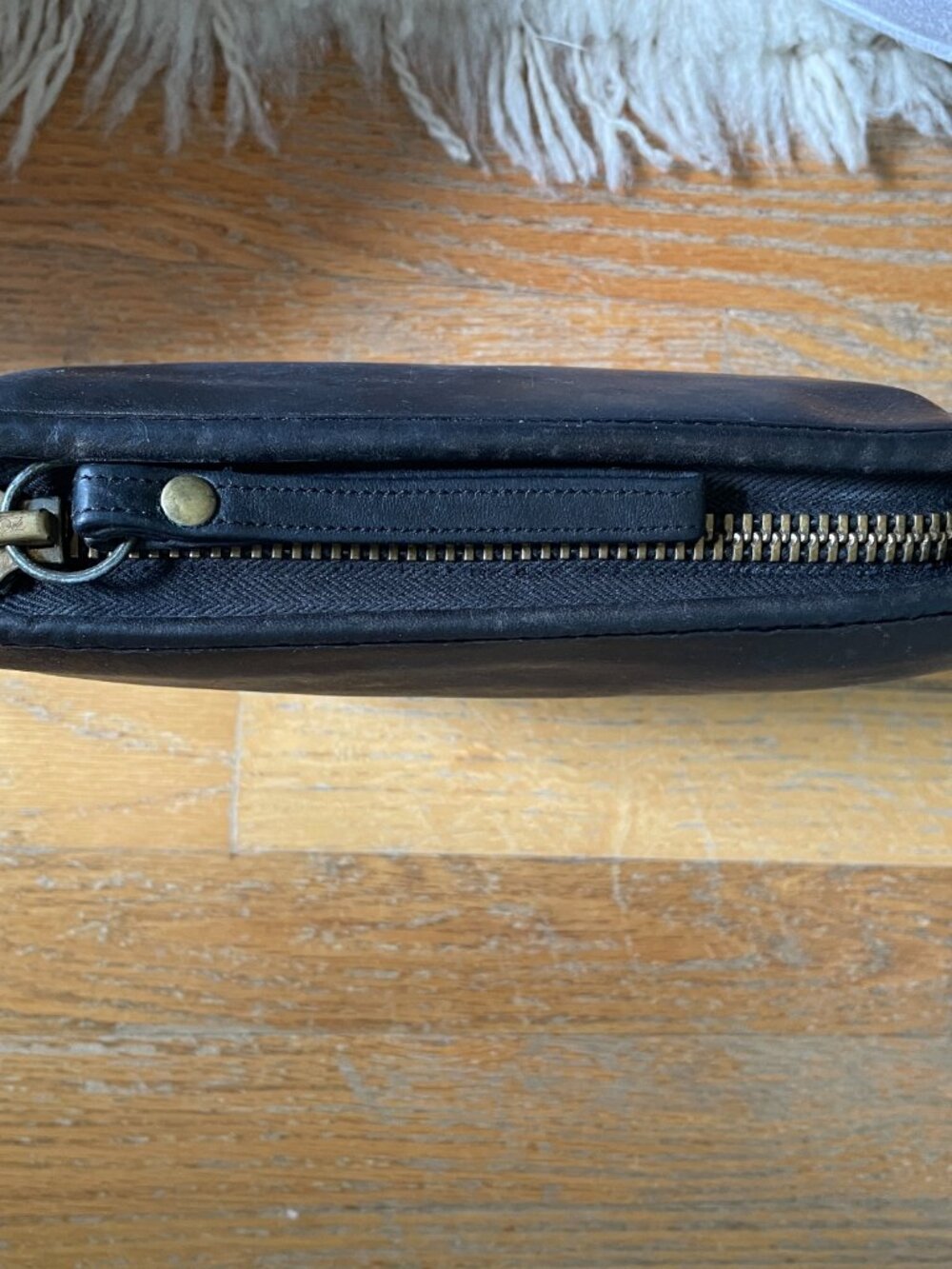 Vintage 70s Coach NYC Basic Bag Black Leather Purse 9455 Pre Creed Bonnie Cashin - Picture 2 of 7